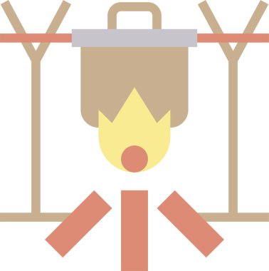 Doğa turizmi konsepti vektör illüstrasyonu