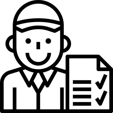 servis simgesi, vektör illüstrasyonu