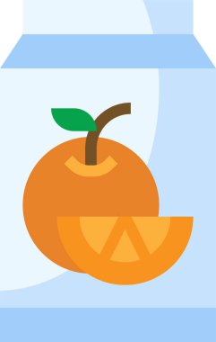 yiyecek ve içecek konsepti vektör modern resimleme simgesi 