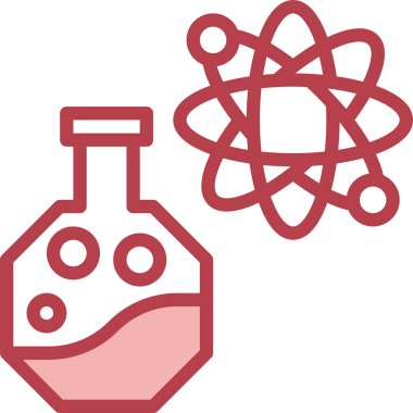 Biyomühendislik simgesi, vektör illüstrasyonu