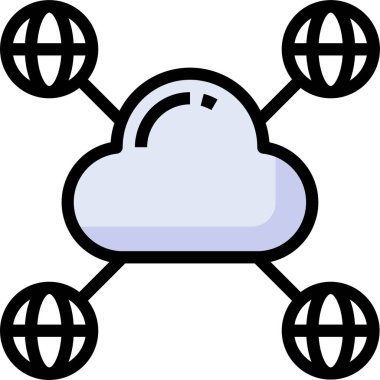 Bağlantı simgesi, vektör illüstrasyonu