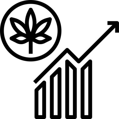 marijuana konsept vektör illüstrasyonu 