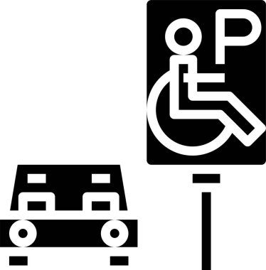 Simge vektör otopark