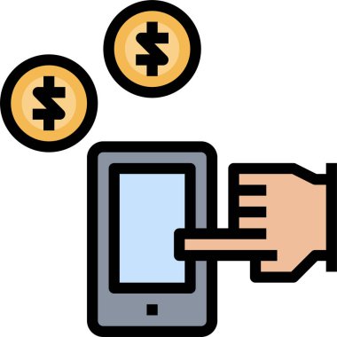 para konsepti vektör illüstrasyonu 