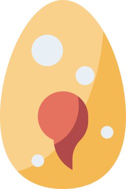 Yumurta Simgesi, Vektör illüstrasyonu