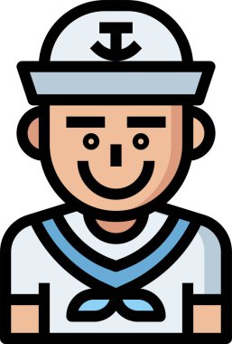 avatar simgesi vektör illüstrasyonu