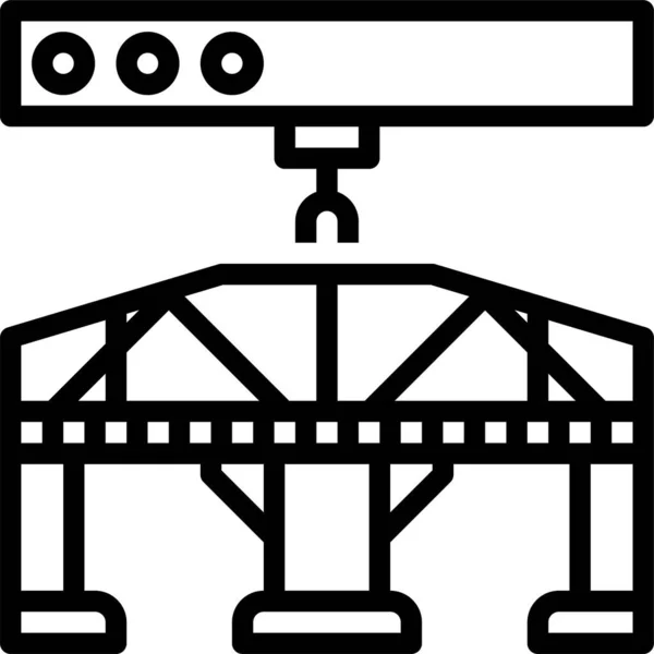 Ikona Wyposażenia Drukarki Sztuczna Inteligencja Elektronika Elektronika Wektor Ilustracji — Wektor stockowy