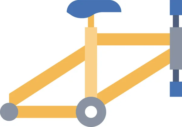 Icono Bicicleta Ilustración Vectorial — Vector de stock