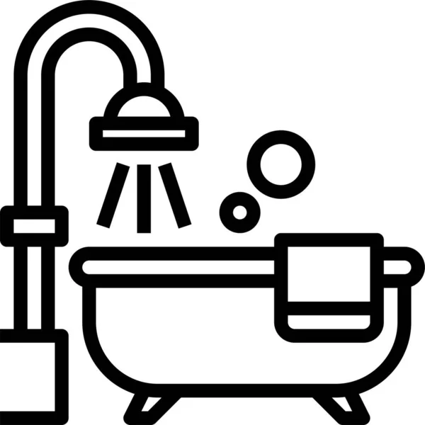 Reinigungs Und Waschkonzept Icon Vector Illustration — Stockvektor