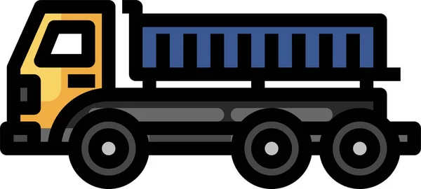 Conceito Transporte Gráfico Ícone Vetor Ilustração — Vetor de Stock