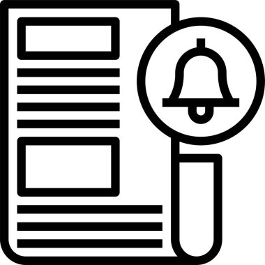 Uyarı simgesi, vektör illüstrasyonu