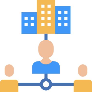 finans ve iş konsepti vektör illüstrasyonu 