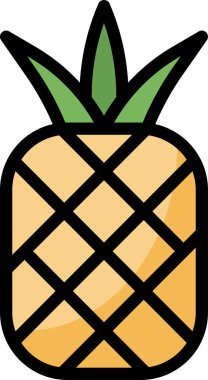 yiyecek ve içecek konsepti vektör modern resimleme simgesi 