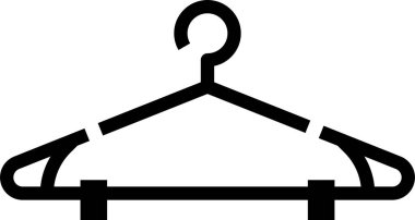 askı simgesi, vektör illüstrasyonu