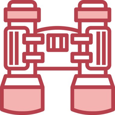 binoküler simge, vektör çizimi