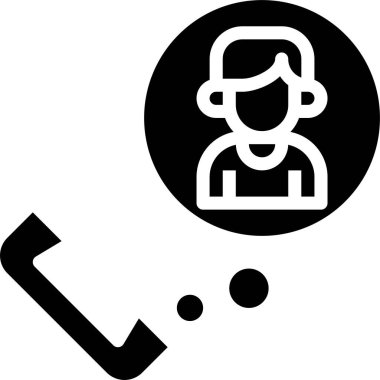 Kişi simgesi, vektör illüstrasyonu