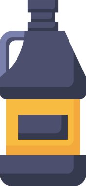 Çamaşır suyu simgesi, vektör illüstrasyonu