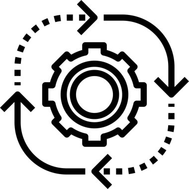 yönetim kavramı modern vektör illüstrasyonu 