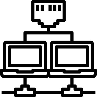 vektör illüstrasyon ağı kavramı 