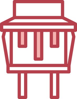 Elektronik konsept vektör illüstrasyonu