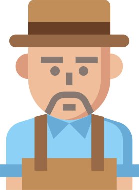 avatar simgesi vektör illüstrasyonu