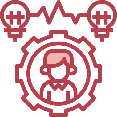 Yetenek simgenizi, vektör illüstrasyonunuzu geliştirin