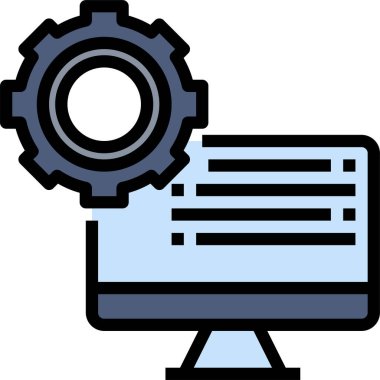 Elektronik konsept vektör illüstrasyonu