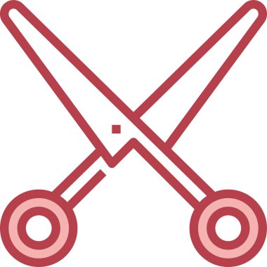 moda, güzellik ve biçim ikonu vektör illüstrasyonu 