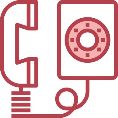 telefon konsepti vektör illüstrasyonu 