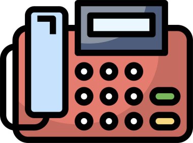 telefon konsepti vektör illüstrasyonu 