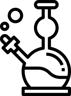 Bong simgesi, vektör çizimi