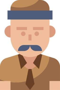 Sahtekarlık simgesi, vektör illüstrasyonu