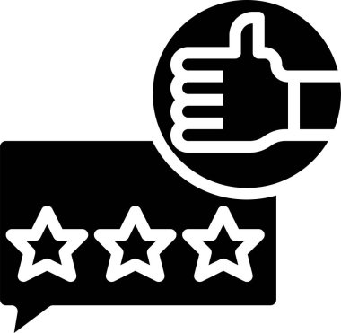 Geri bildirim simgesi, vektör illüstrasyonu yaz