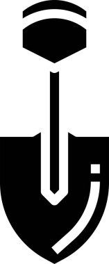 vektör illüstrasyon kürek araçları kavramı 