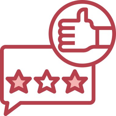 Geri bildirim simgesi, vektör illüstrasyonu yaz