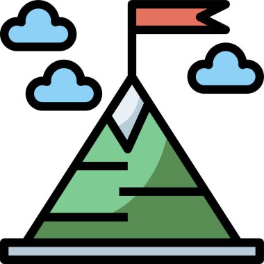 Doğa turizmi konsepti vektör illüstrasyonu