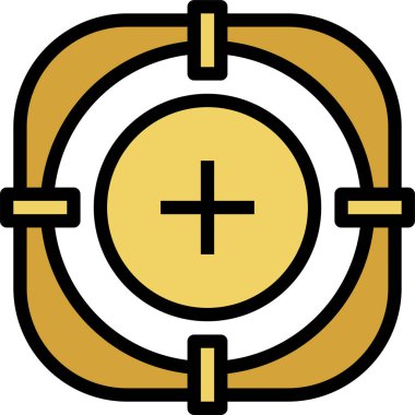 hedef konsept vektör çizimi 