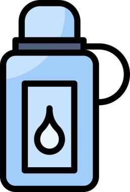 yiyecek ve içecek konsepti vektör modern resimleme simgesi 