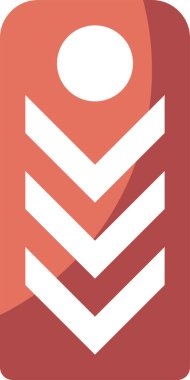 asker simgesi vektör illüstrasyonu 