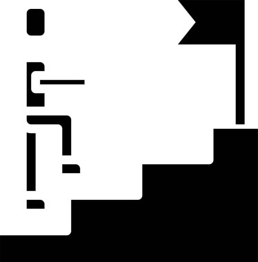 Kariyer kutsal kişilerin resmi, vektör çizim