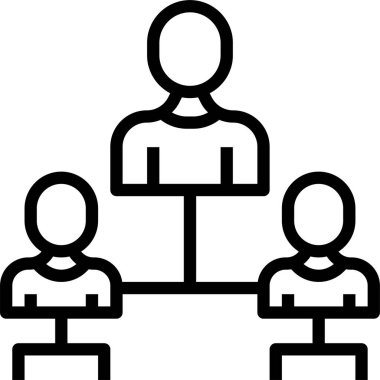 Komut simgesi zinciri, vektör çizimi