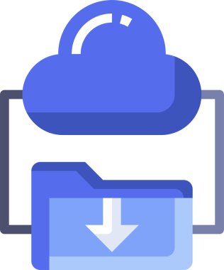 Simge indir, vektör illüstrasyonu