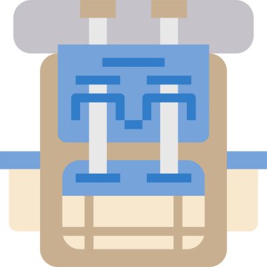 moda, güzellik ve biçim ikonu vektör illüstrasyonu 