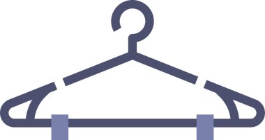 askı simgesi, vektör illüstrasyonu