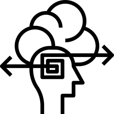 İnsanlar vektör illüstrasyonlu grafik simgesi 