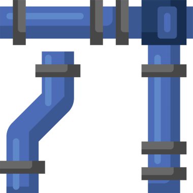 boru gazı vektör illüstrasyonu 