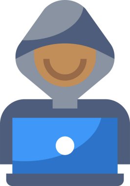 Sahtekarlık simgesi, vektör illüstrasyonu