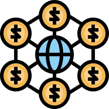 vektör illüstrasyon ağı kavramı 