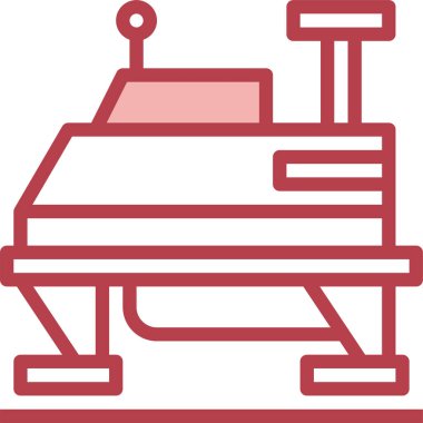 uydu istasyonu vektör illüstrasyonu