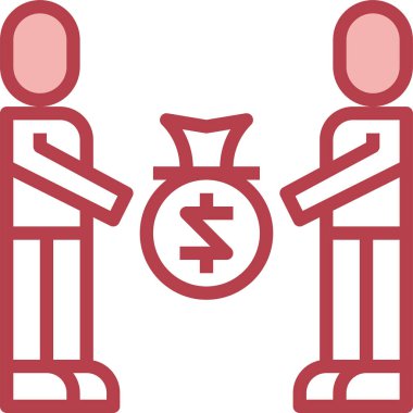 Onursuz simge, vektör illüstrasyonu